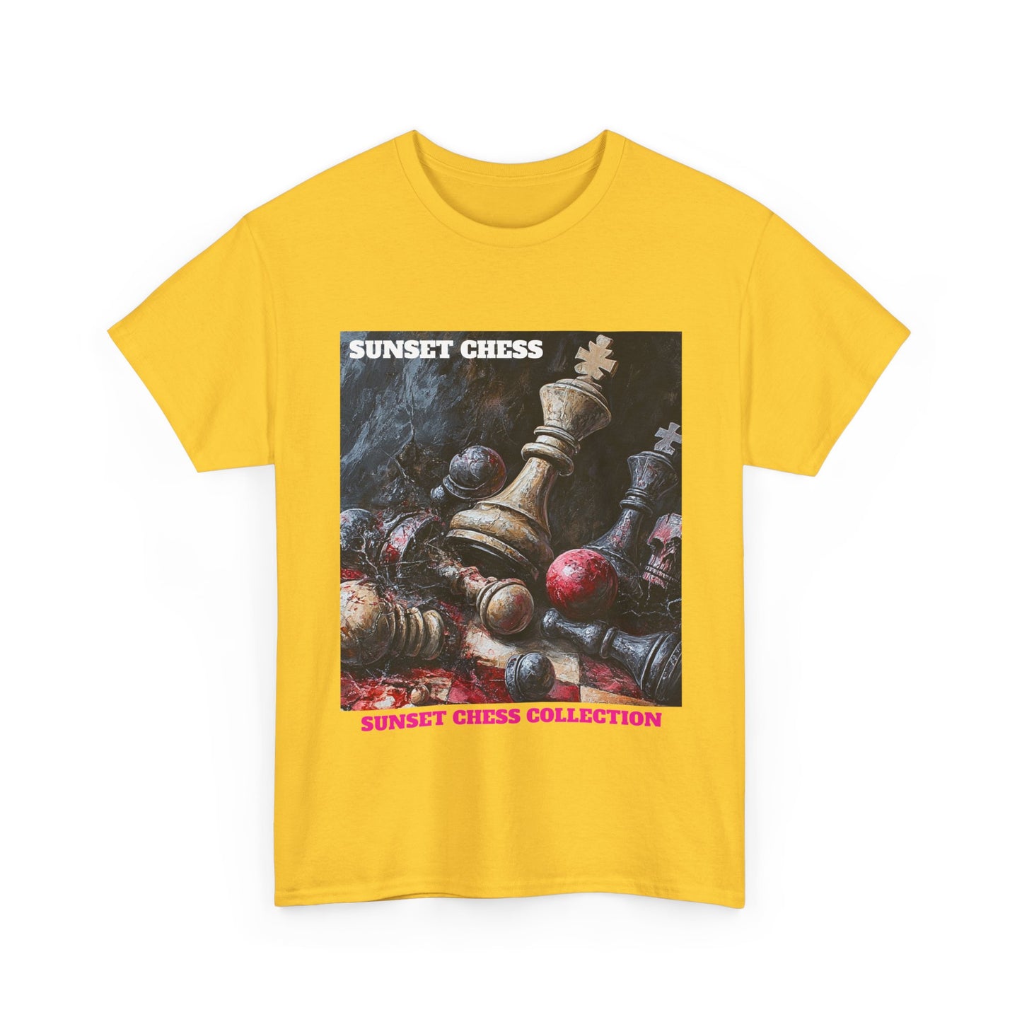 Chess is War - Yellow Chess T Shirt