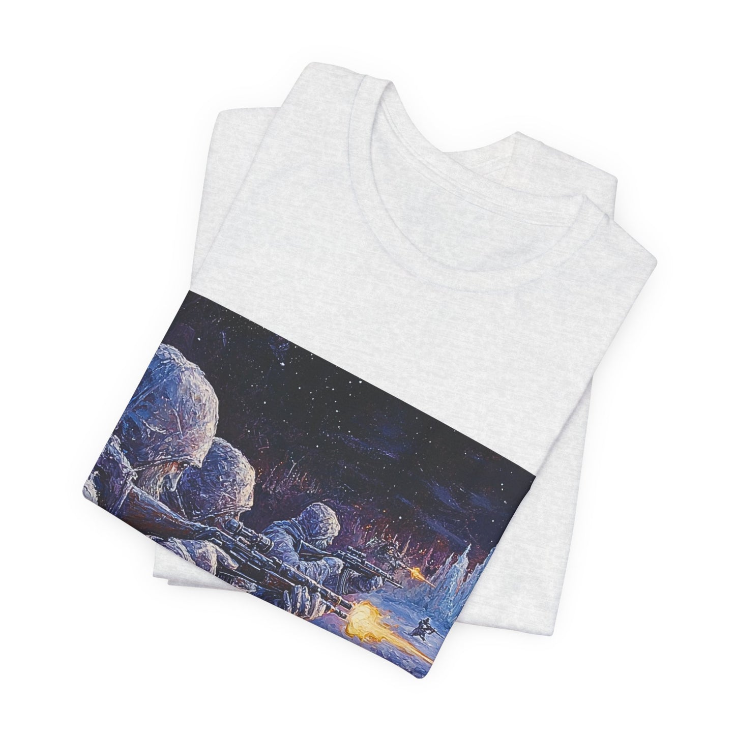 Ice Shootout - Ash Gray Chess T Shirt