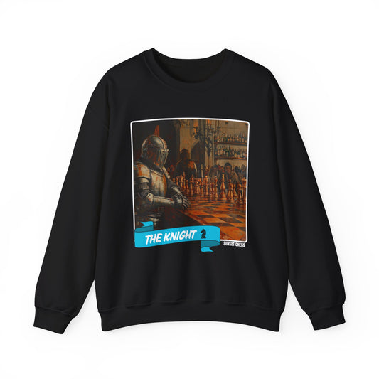 Bar Chess - White Chess Crewneck Sweater
