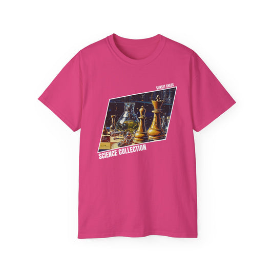 The Science Lab - Hot Pink Chess T Shirt