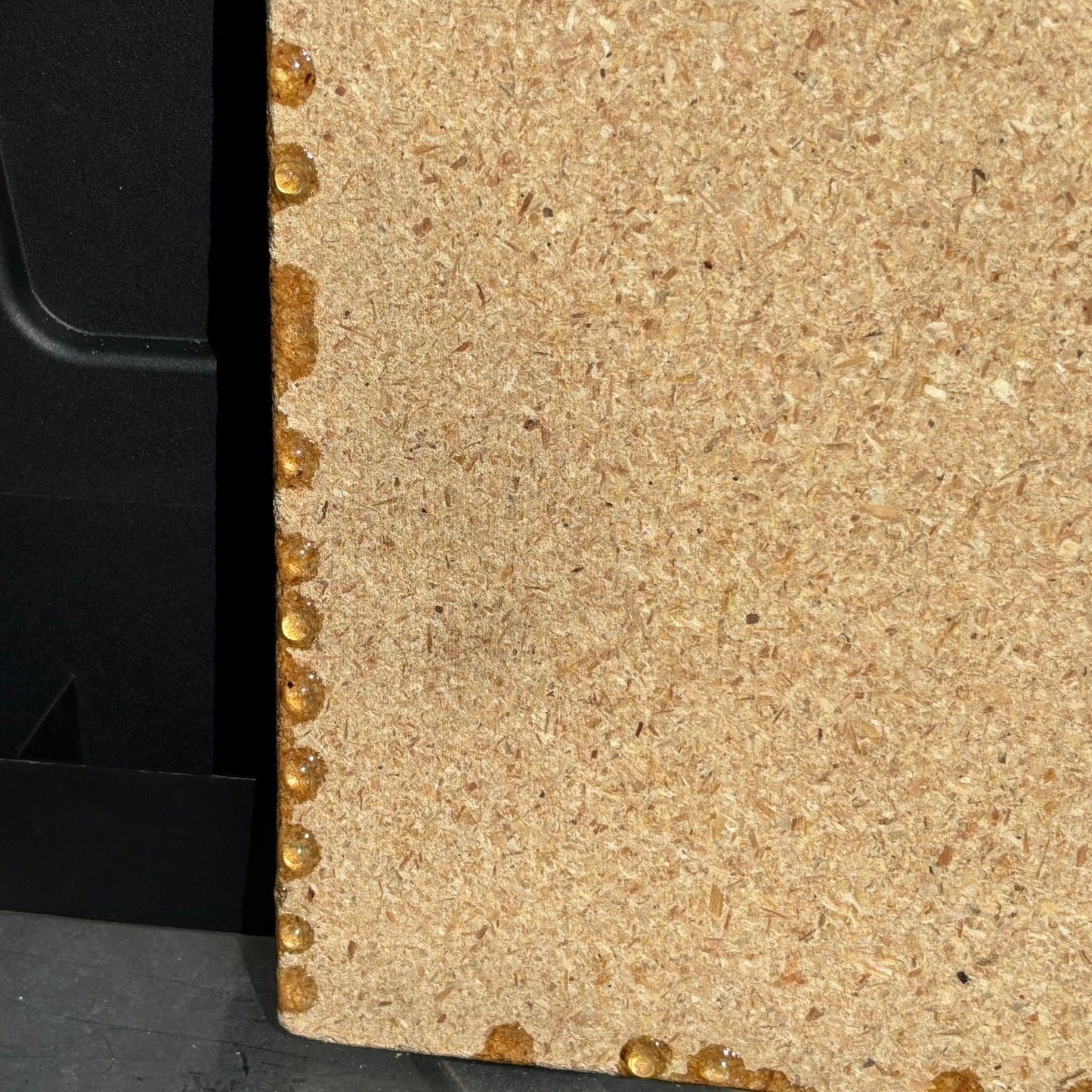 Orange & Black - Resin Coated Chess Board