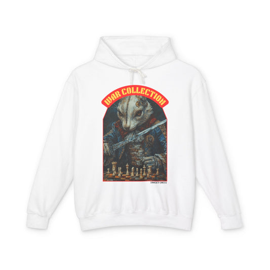 Checkmate Bunny - White Hoodie