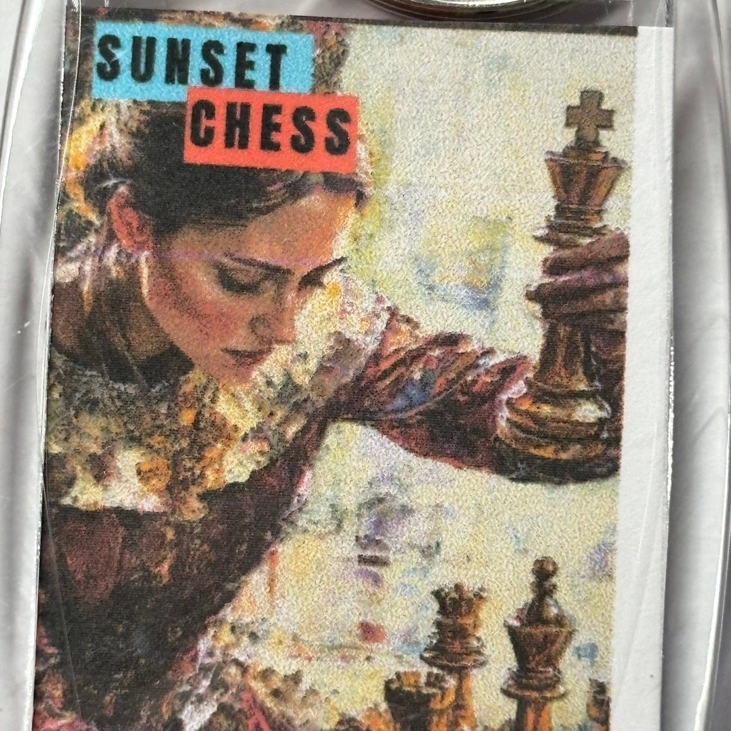 Queens Power - Chess  Photo Keychain