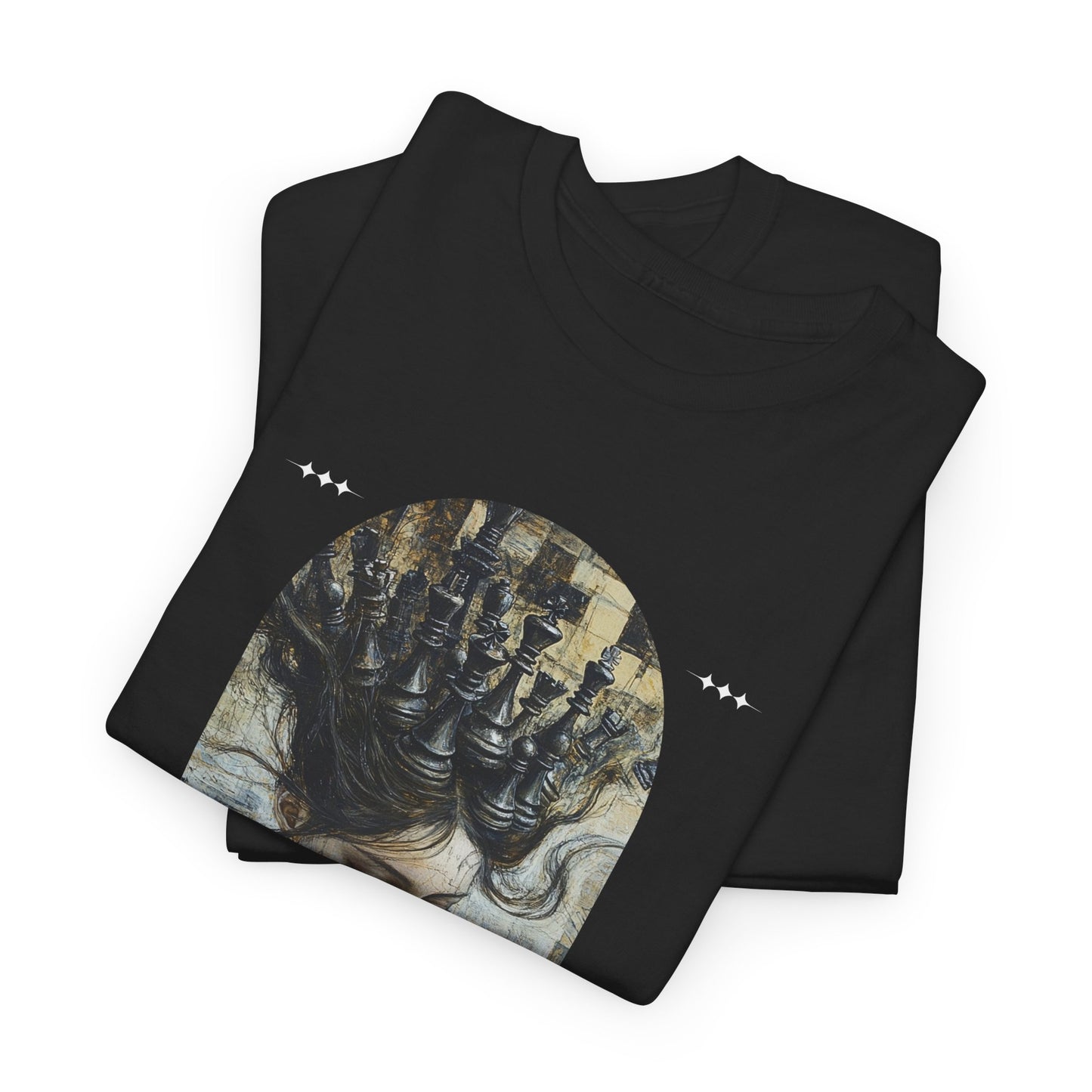 Chess Brain - Black Chess T Shirt