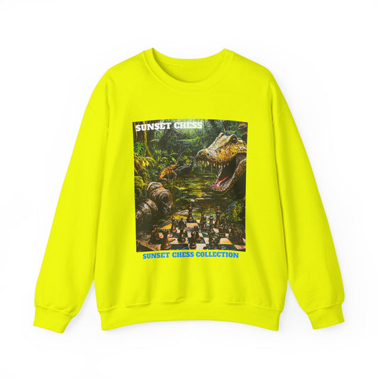 Gator Season - Green Chess Crewneck Sweater