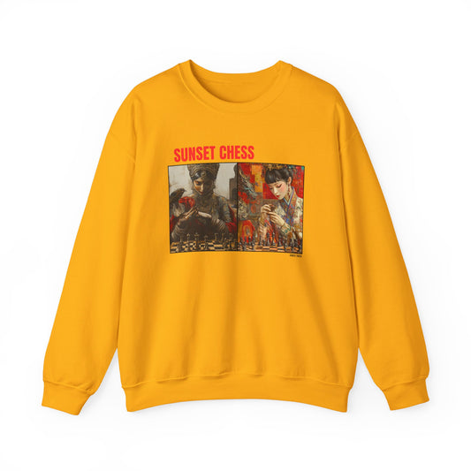 Queens Of Asia - Yellow Gold Crewneck Sweater