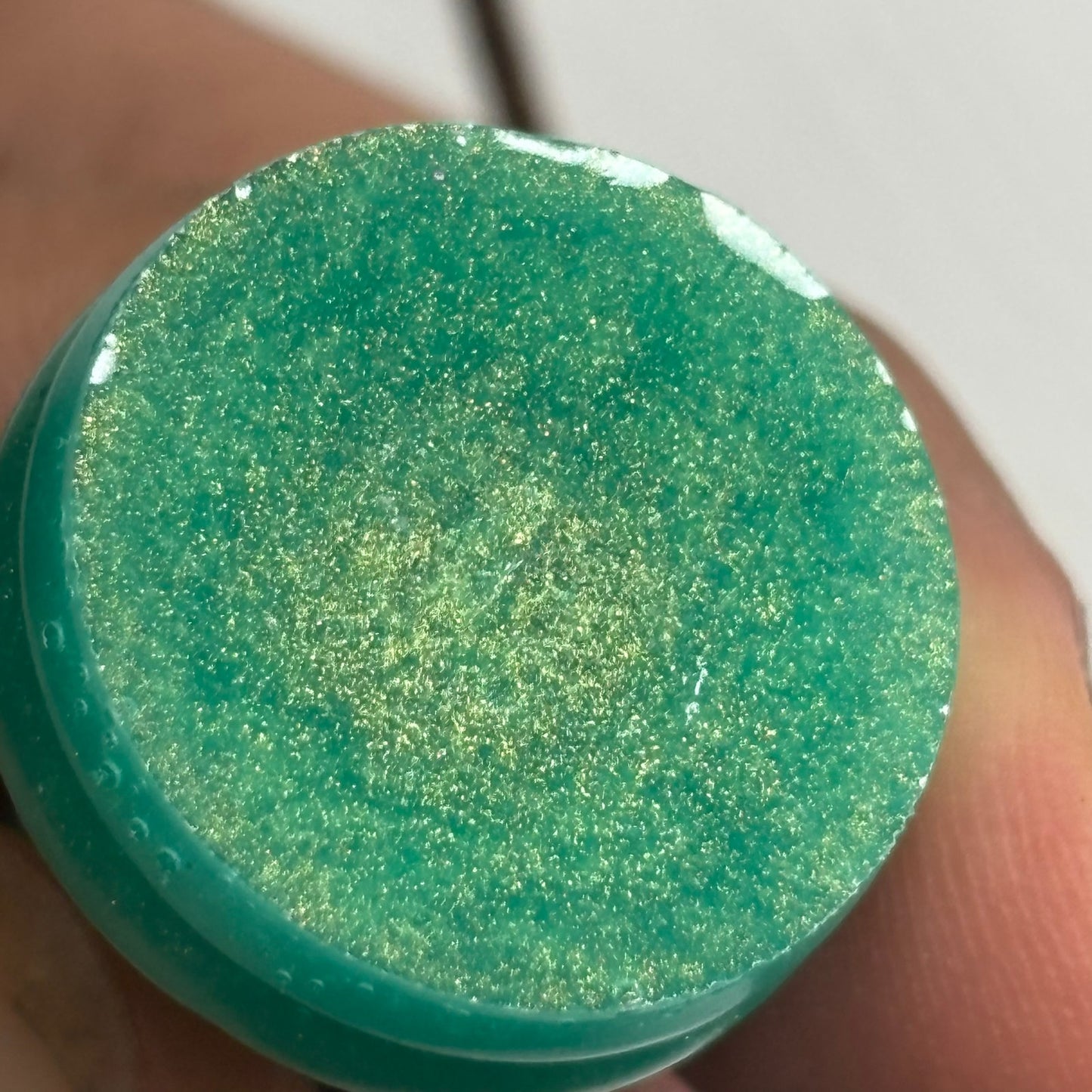 Green Vintage Pawn - Handmade Resin Chess Necklace