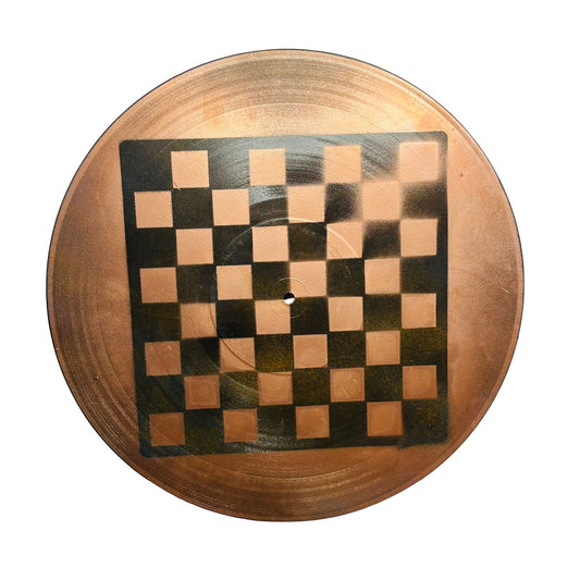 Bronze Black - Vinyl Chess Board