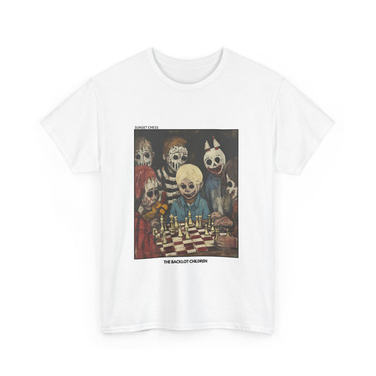 The Backlot Children - White Chess T Shirt