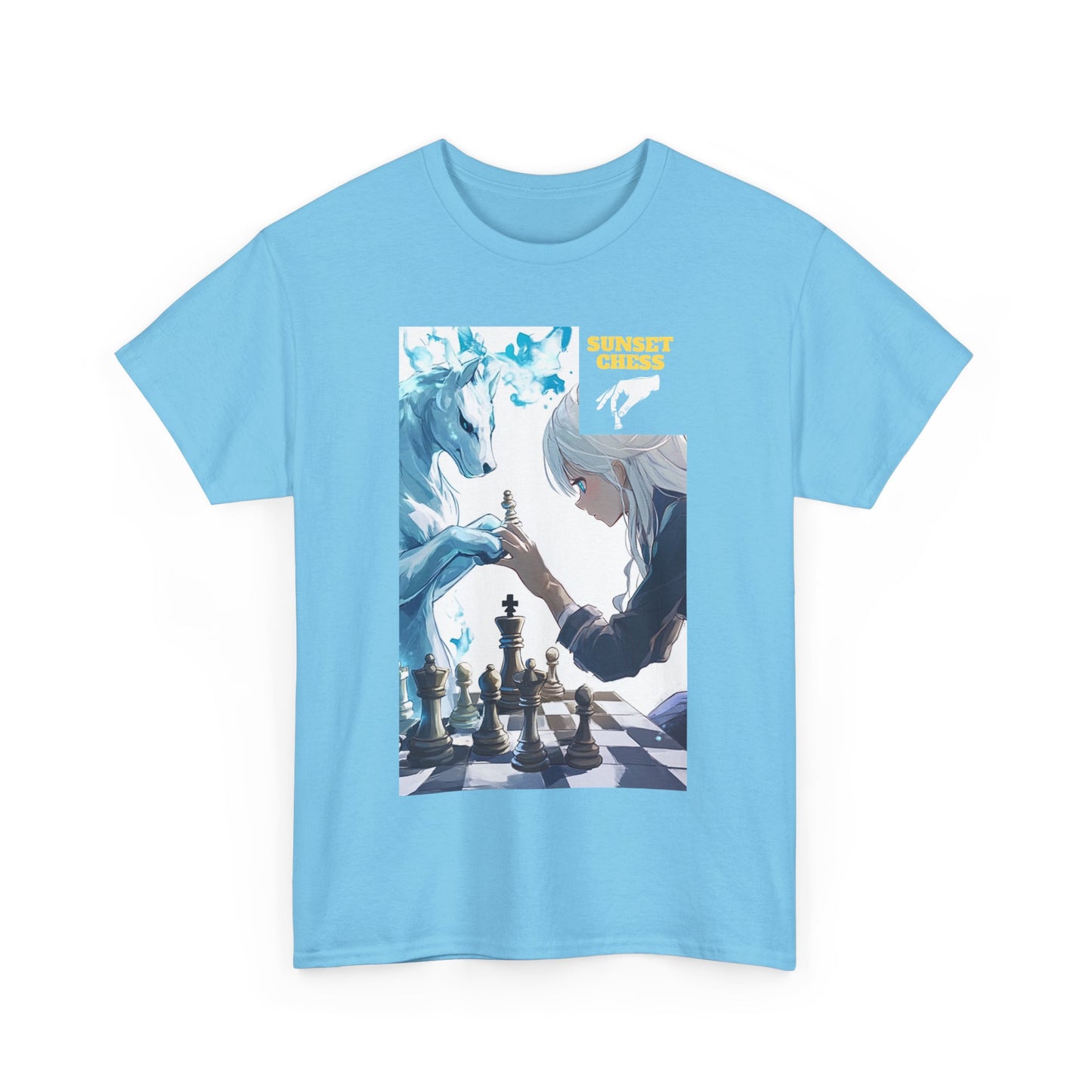 Frozen Games - Ice Blue Chess T Shirt