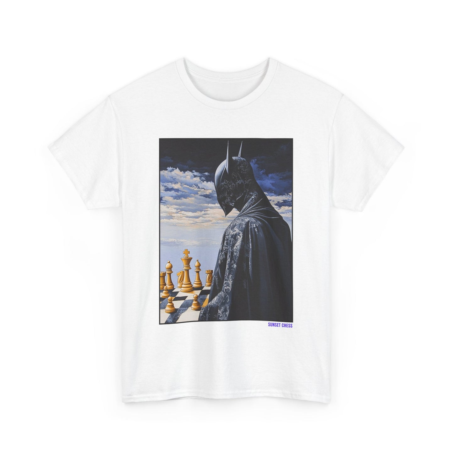 The Villain - White Chess T Shirt