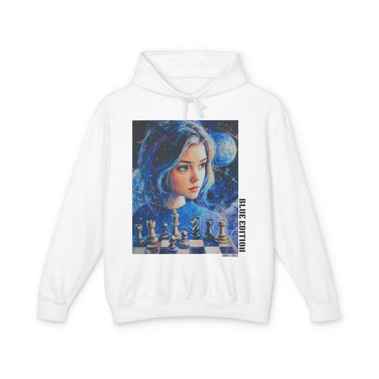 Chess in The Abyss - White Hoodie