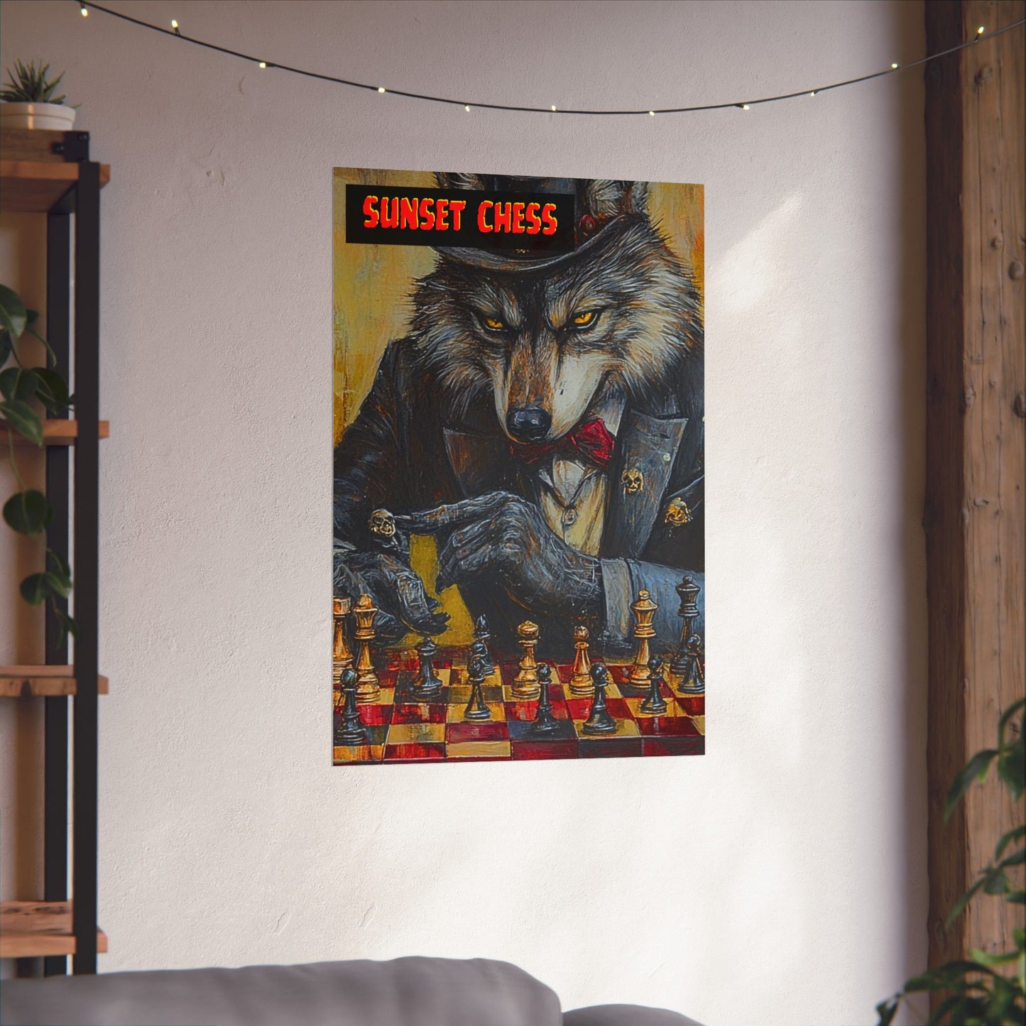 Mr. Wolf - Matte Vertical Poster 24"x36"