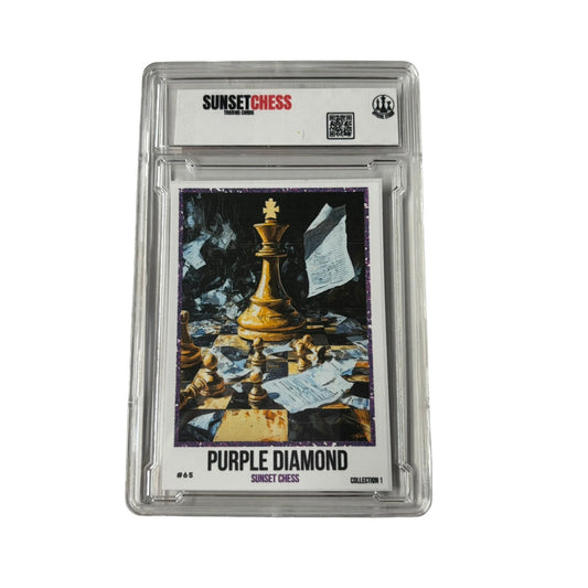 Purple Diamond Collection 1 - Premium Trading Card