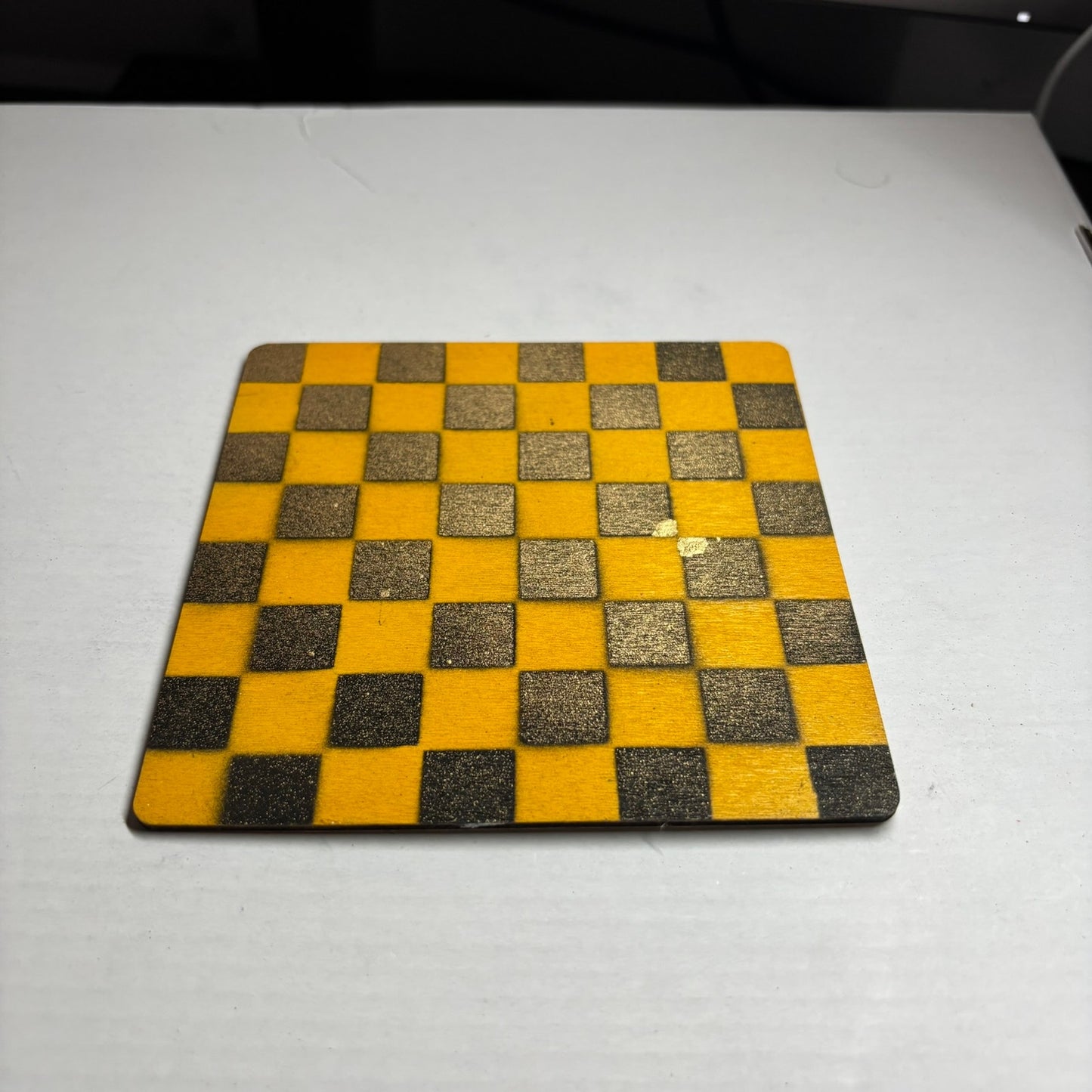 Yellow Golden Hue - Mini Chess Set