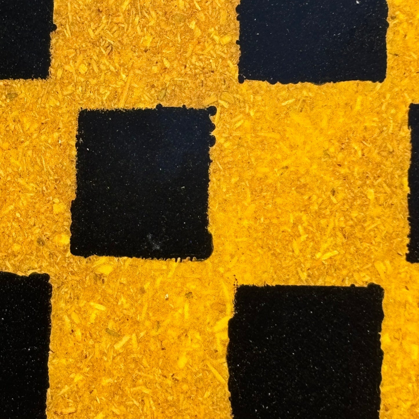 Golden Yellow - Resin Coated Chess Board
