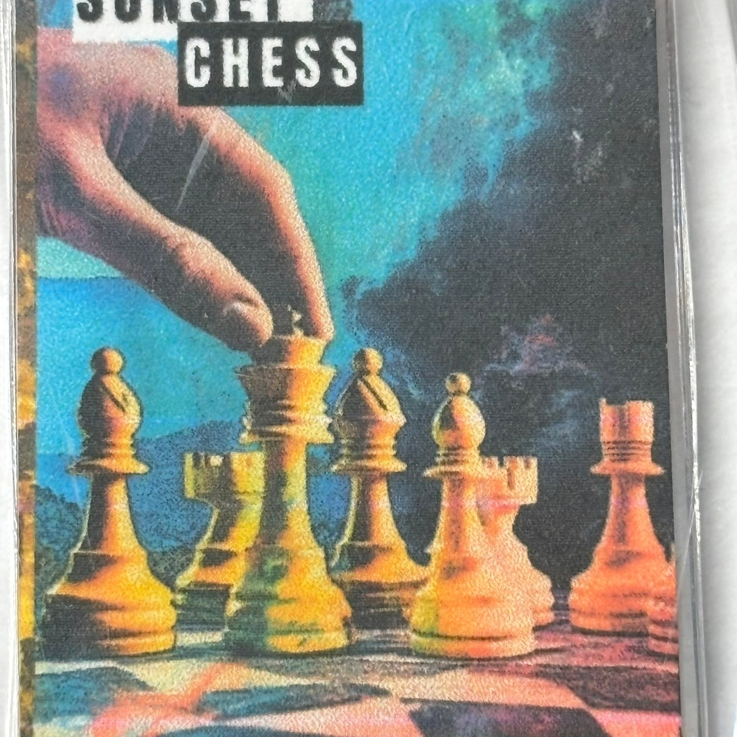 Space Play - Chess  Photo Keychain