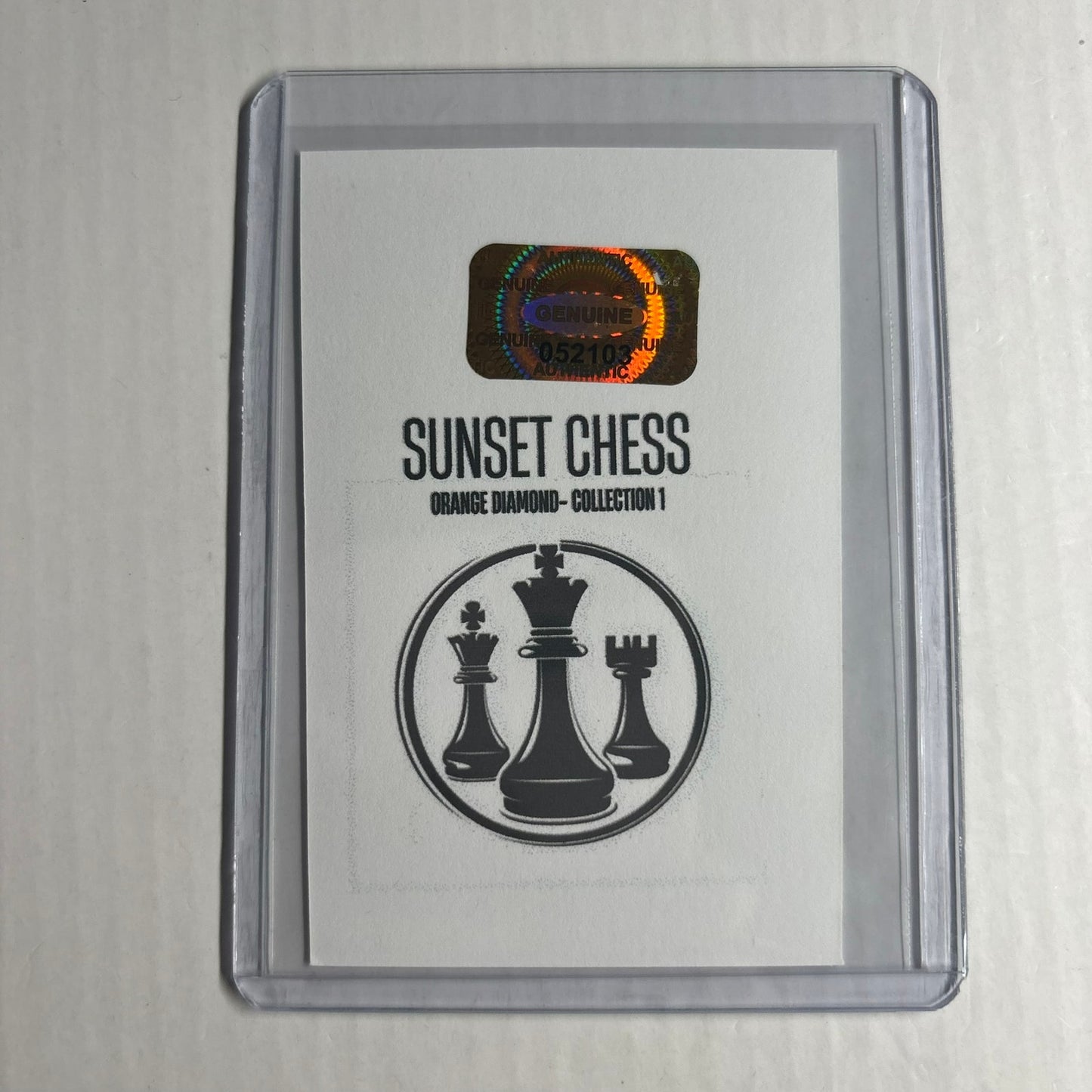 Orange Diamond Collection 1 - Trading Card
