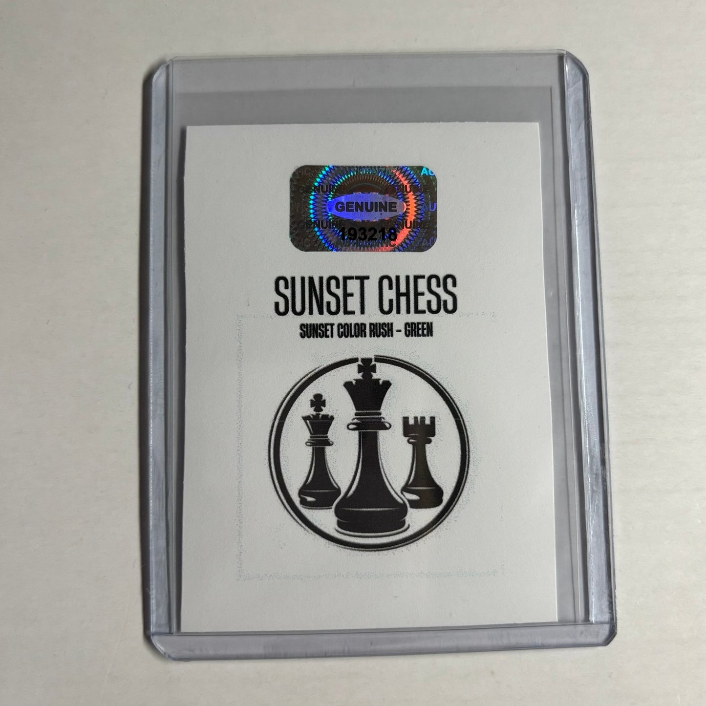 Green Collection - Trading Card