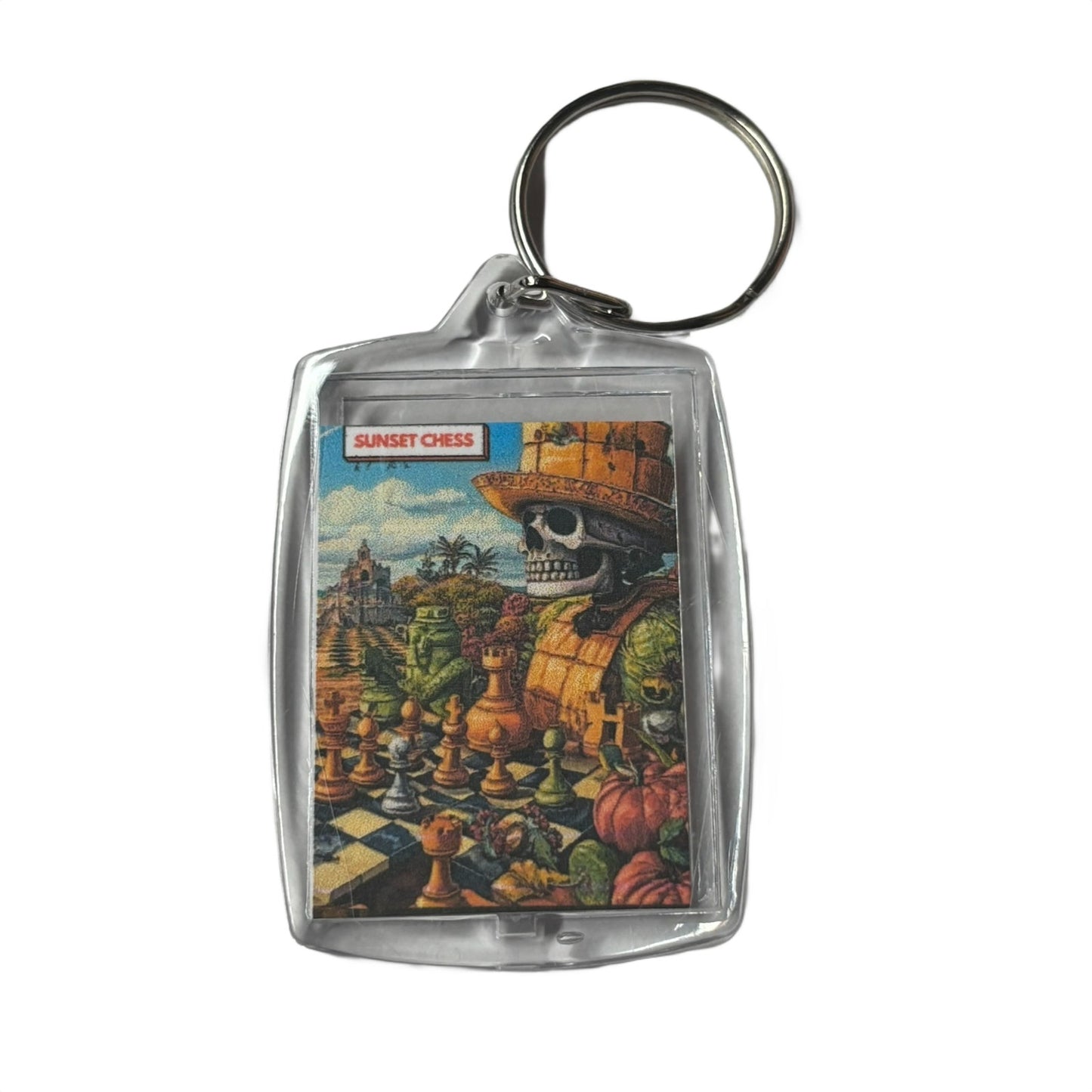The Farmer - Chess  Photo Keychain
