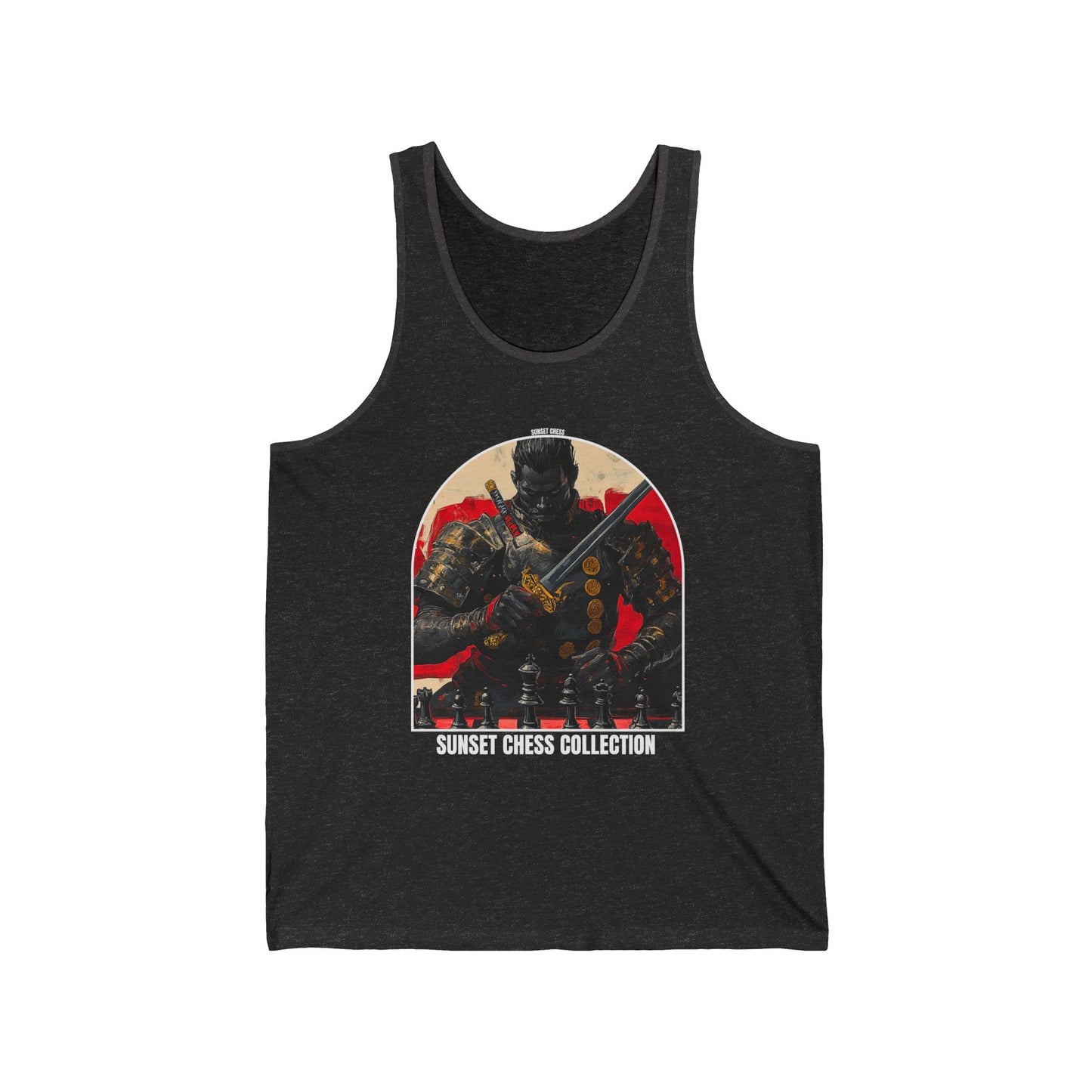 War Chief - Charcoal Black Tank Top