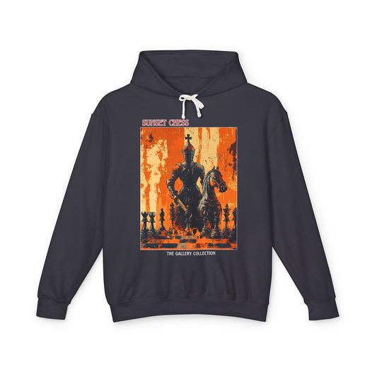 Lava Knight - Black Chess Hoodie
