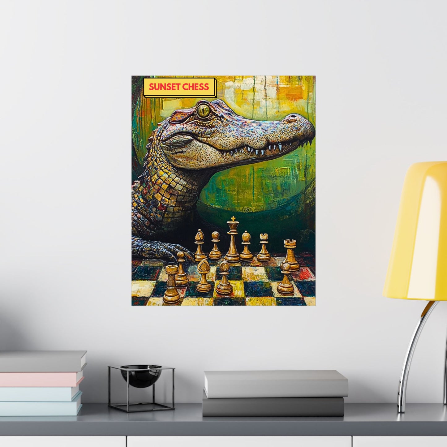 Gator Games - Matte Vertical Poster 16"x20"