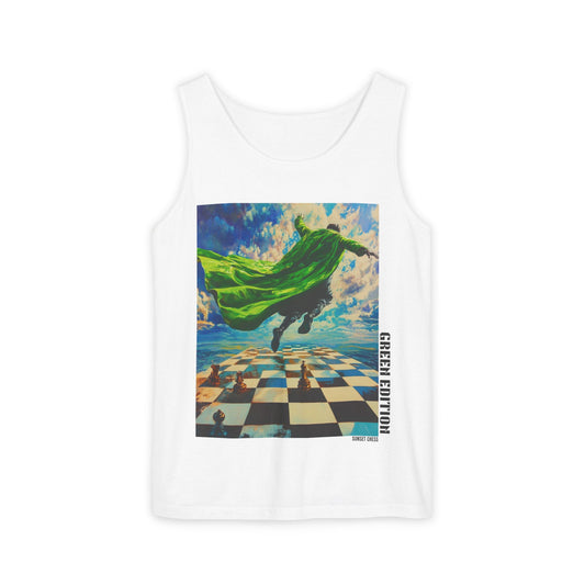 Green Chess Hero - White T Shirt