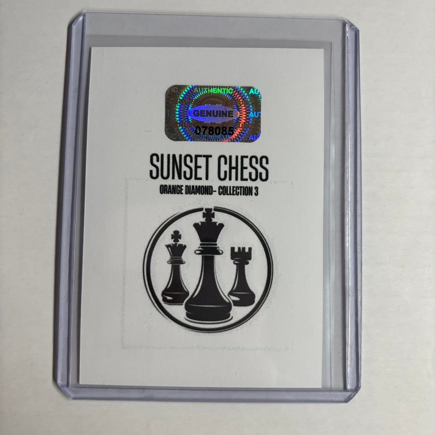 Orange Diamond Collection 3 - Trading Card