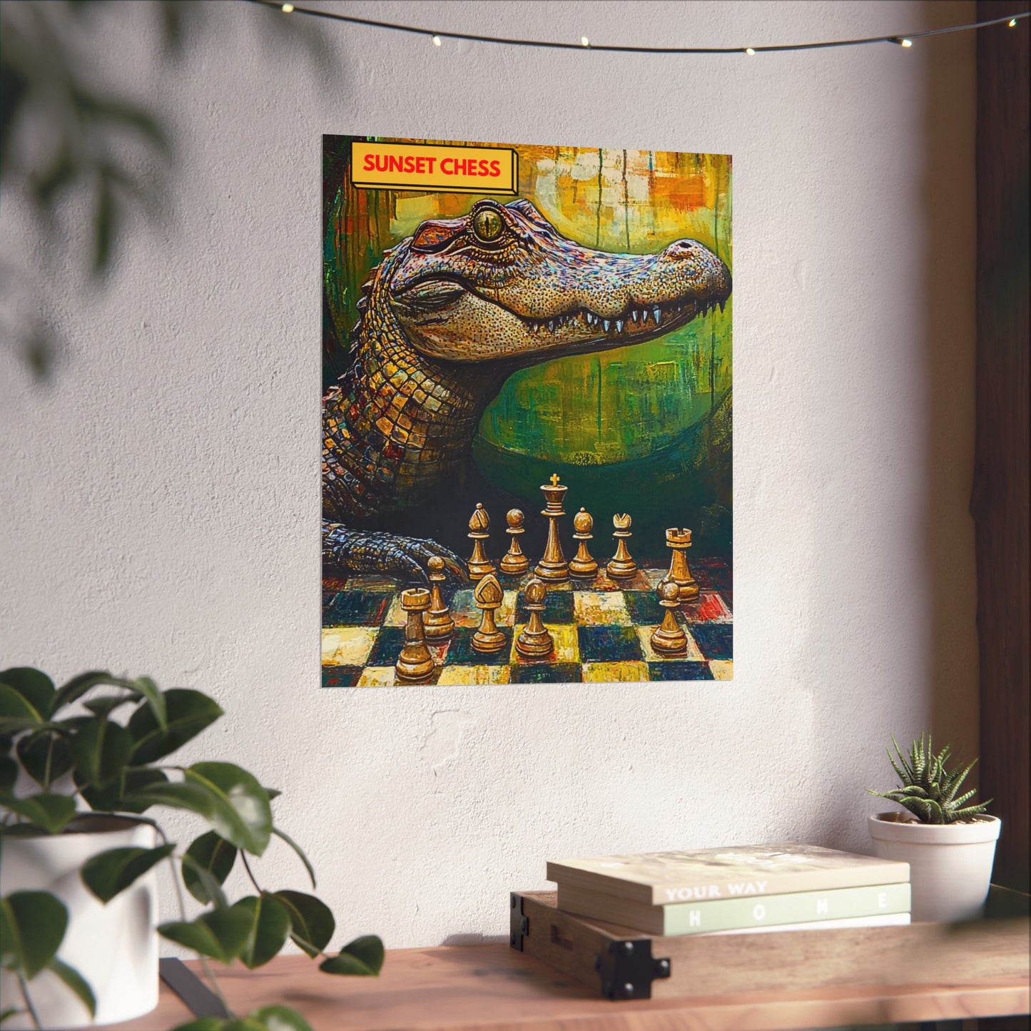 Gator Games - Matte Vertical Poster 16"x20"