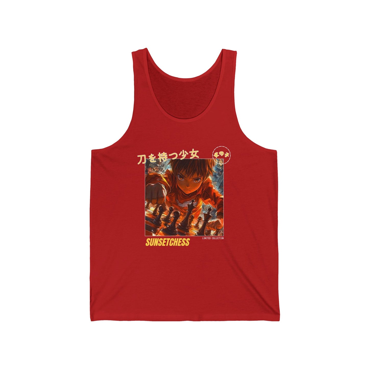 Ready To Fight - Red Tank Top