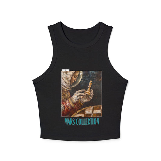 Precious Chess Piece  - Women's Black Chess Tank Top