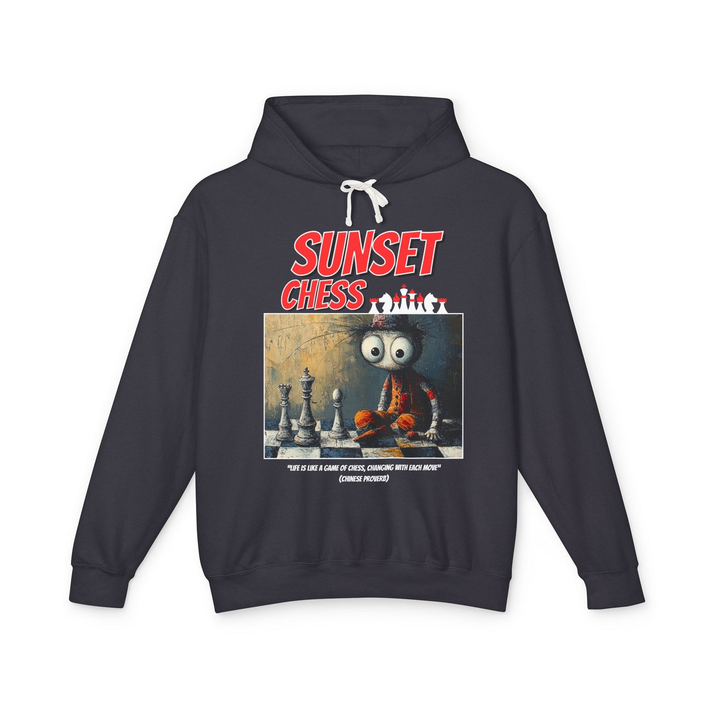 Lonely Boy  - Black Chess Hoodie