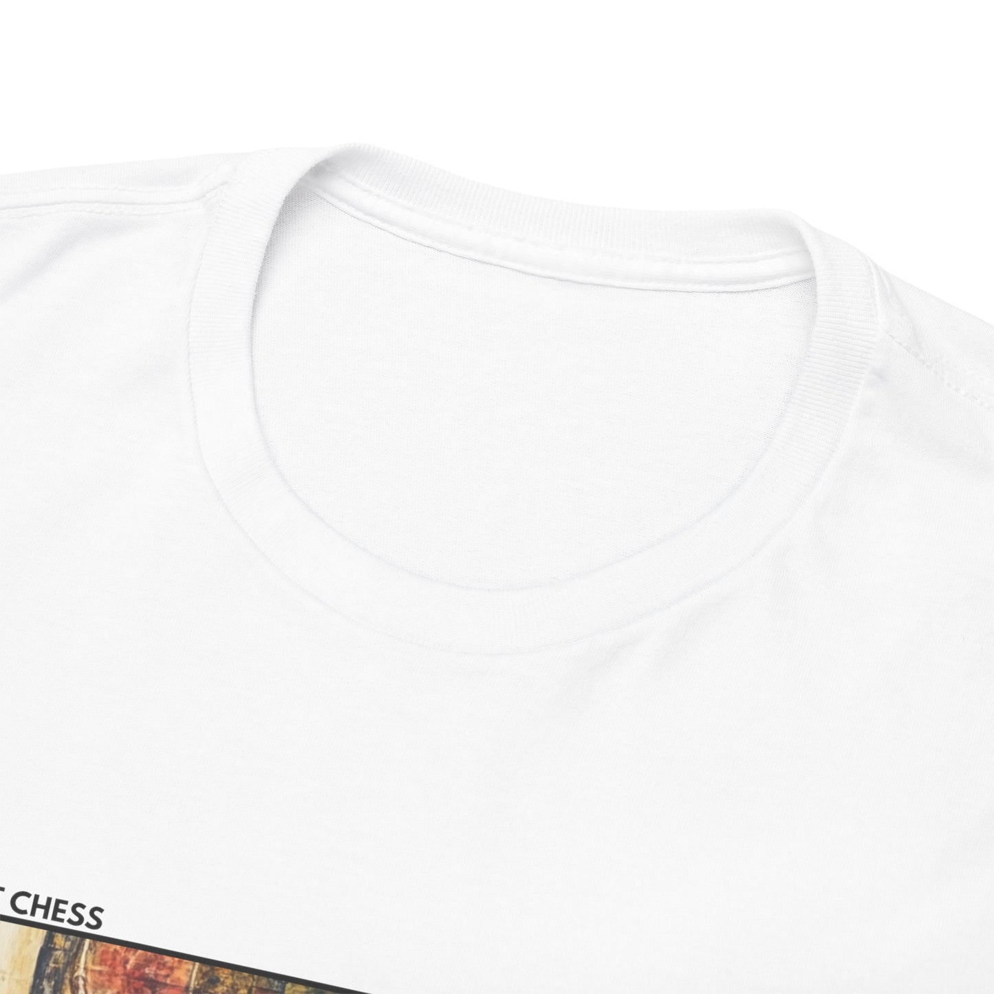 The Business Man - White Chess T Shirt