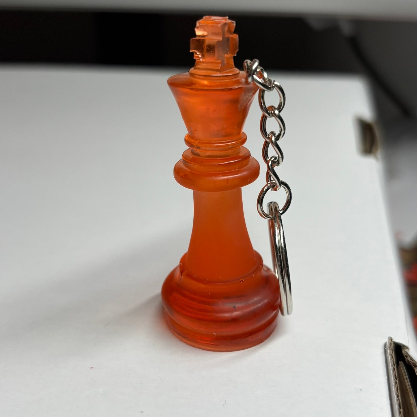 Code Red King - Handmade Resin Keychain