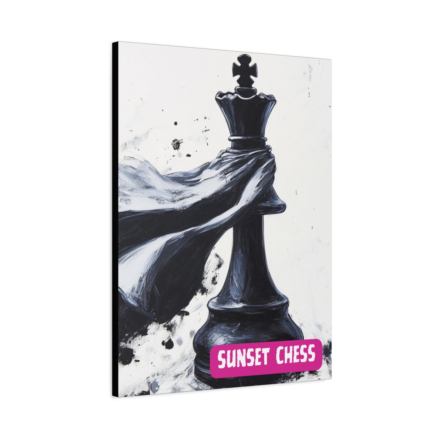 The Super King - Canvas Chess Print 24"x32"