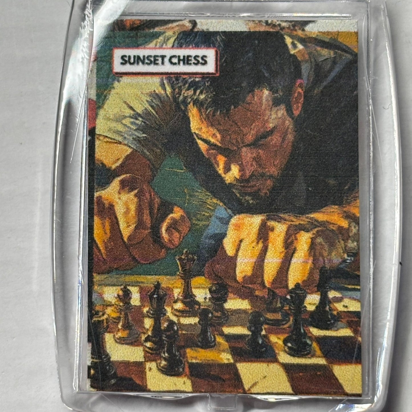 Low Down - Chess  Photo Keychain