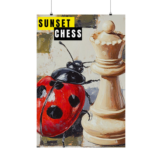 Ladybug & Her Queen - Matte Vertical Poster 24"x36"