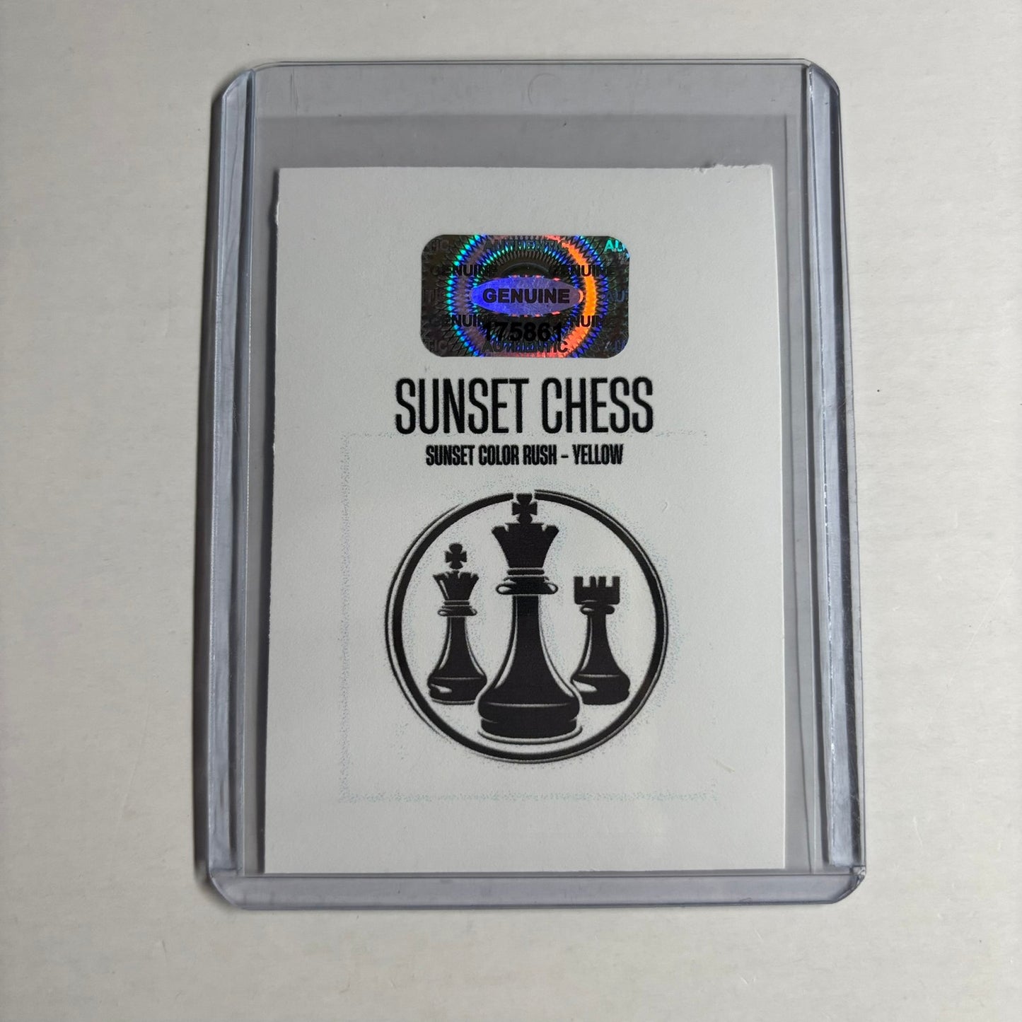 Yellow Collection - Trading Card