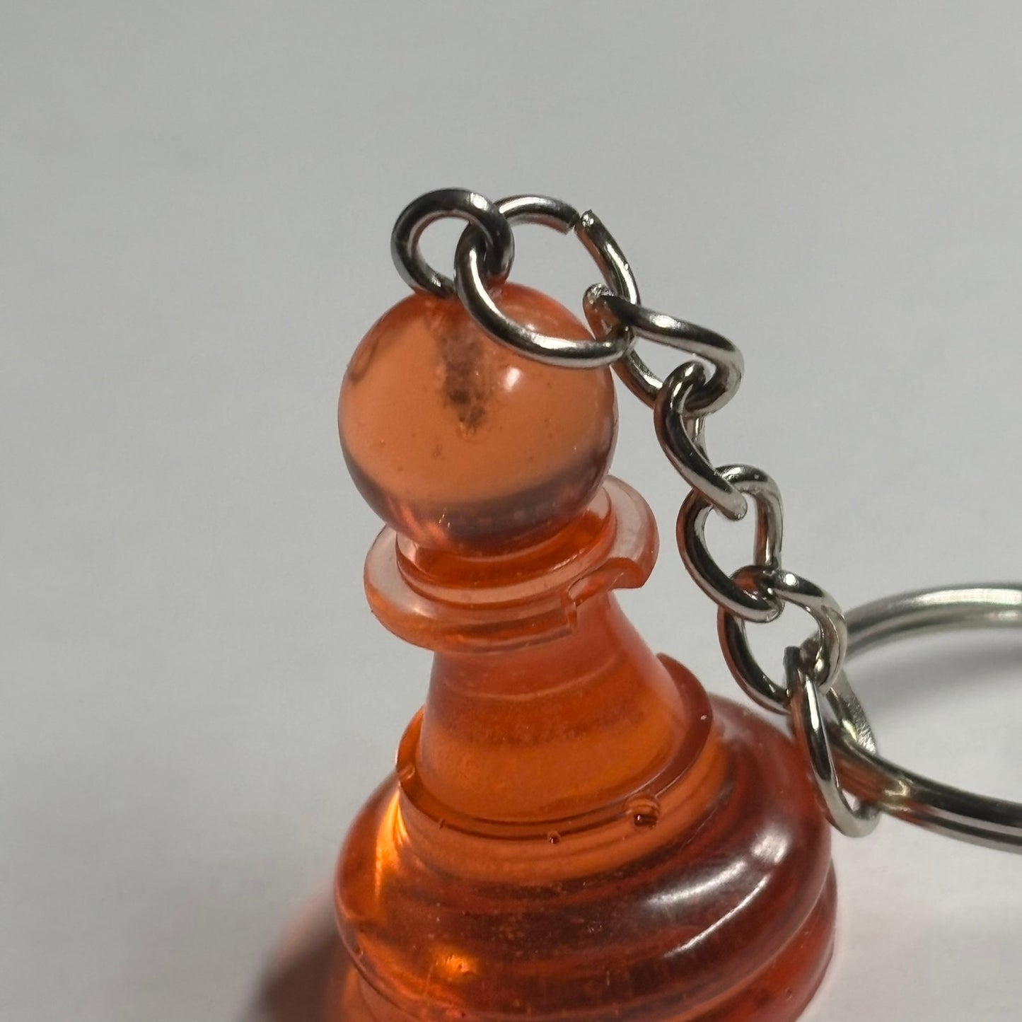 Wine Red Pawn - Handmade Resin Keychain