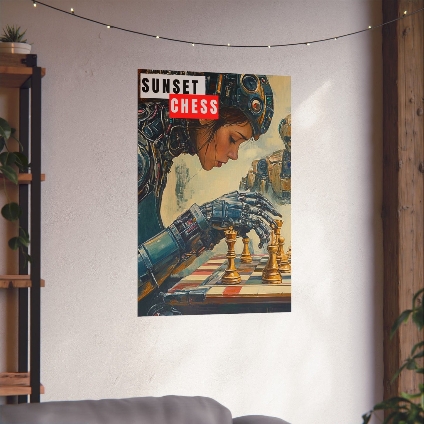 Robo Woman - Matte Vertical Poster 24"x36"