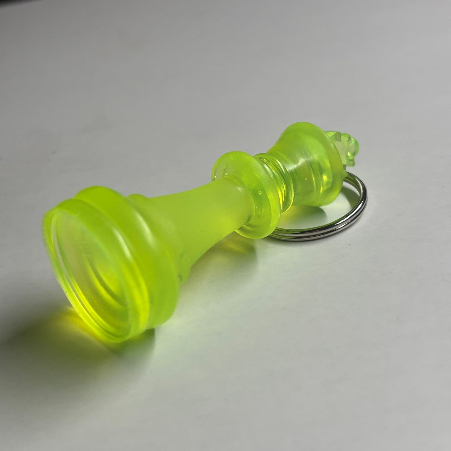 Neon Green - Handmade Resin Keychain