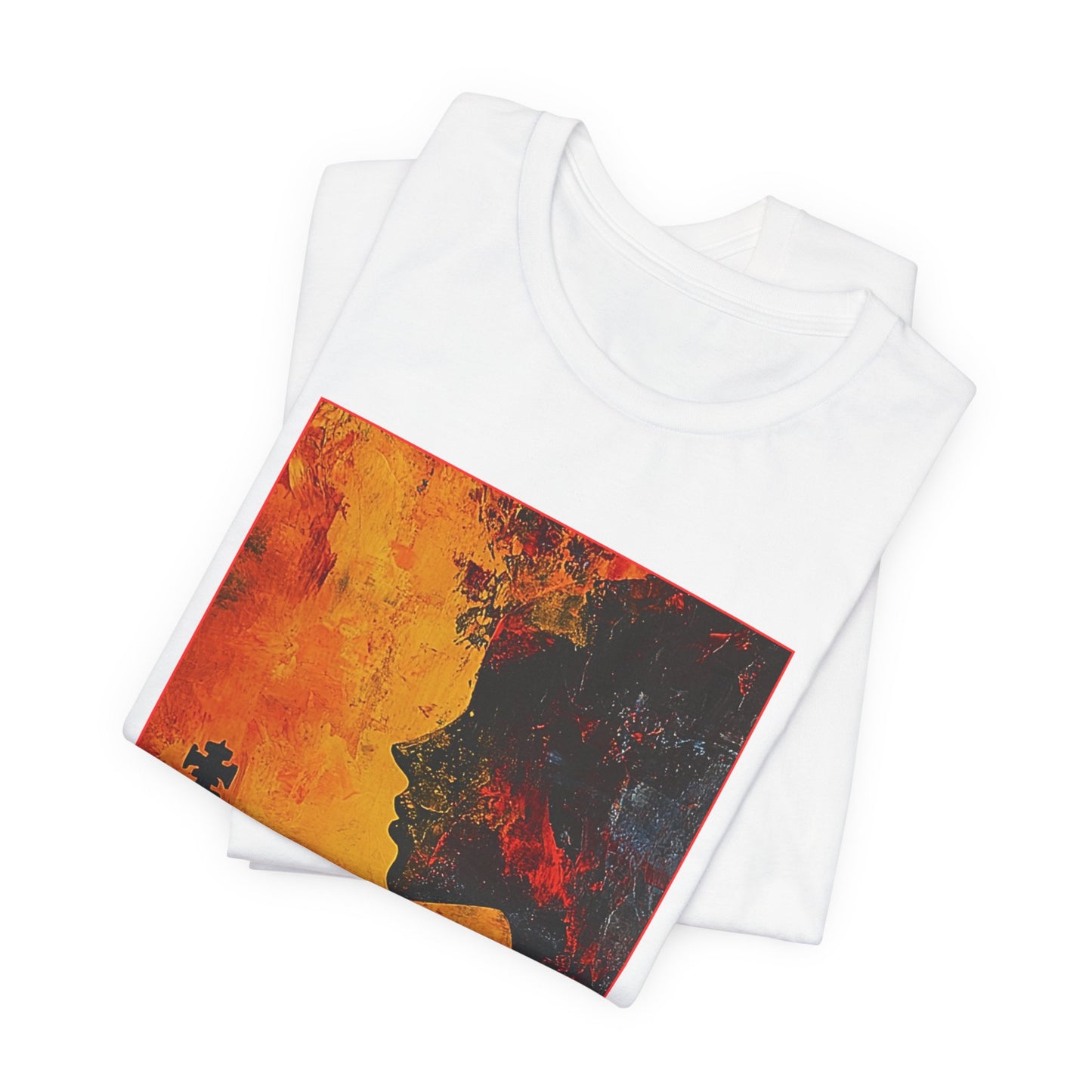 Withstand The Fire  - White Chess T Shirt