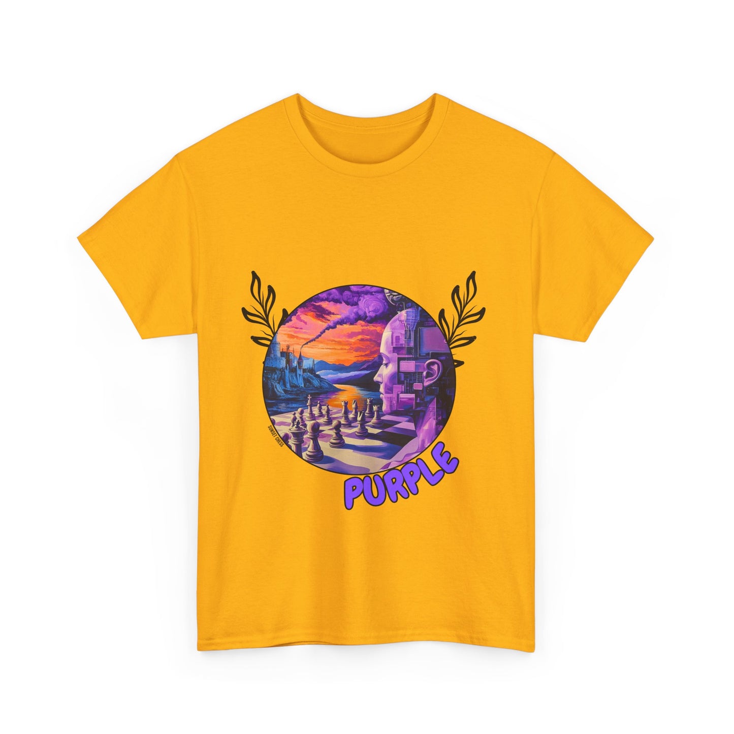 Purple Royalty - Yellow T Shirt