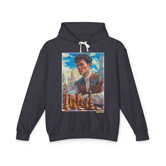 The Future Is Bright - Black Chess Hoodie
