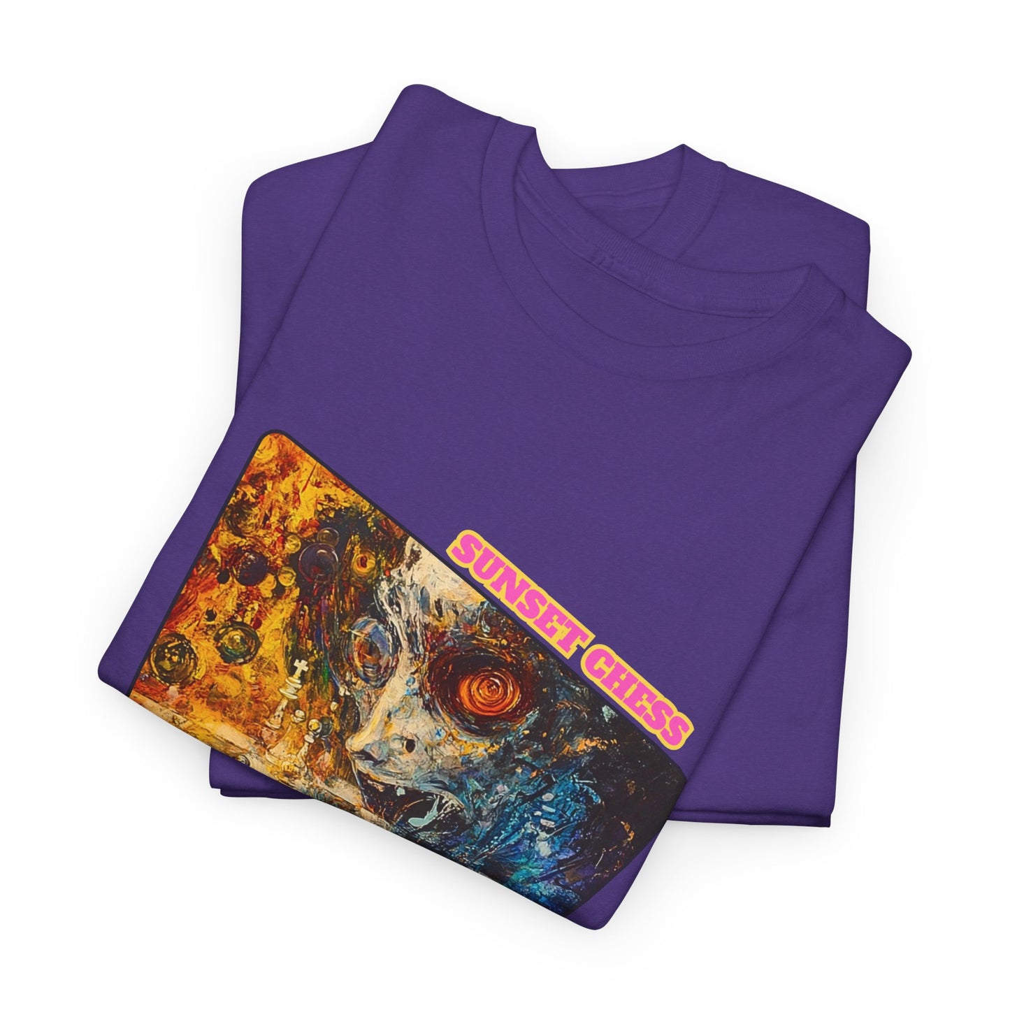 Decay Of The Mind - Purple Chess T Shirt