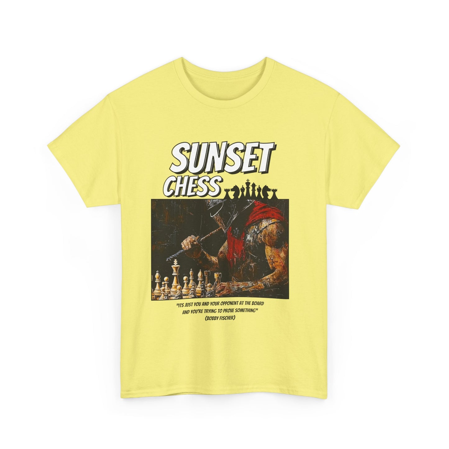 Gladiator - Yellow Chess T Shirt