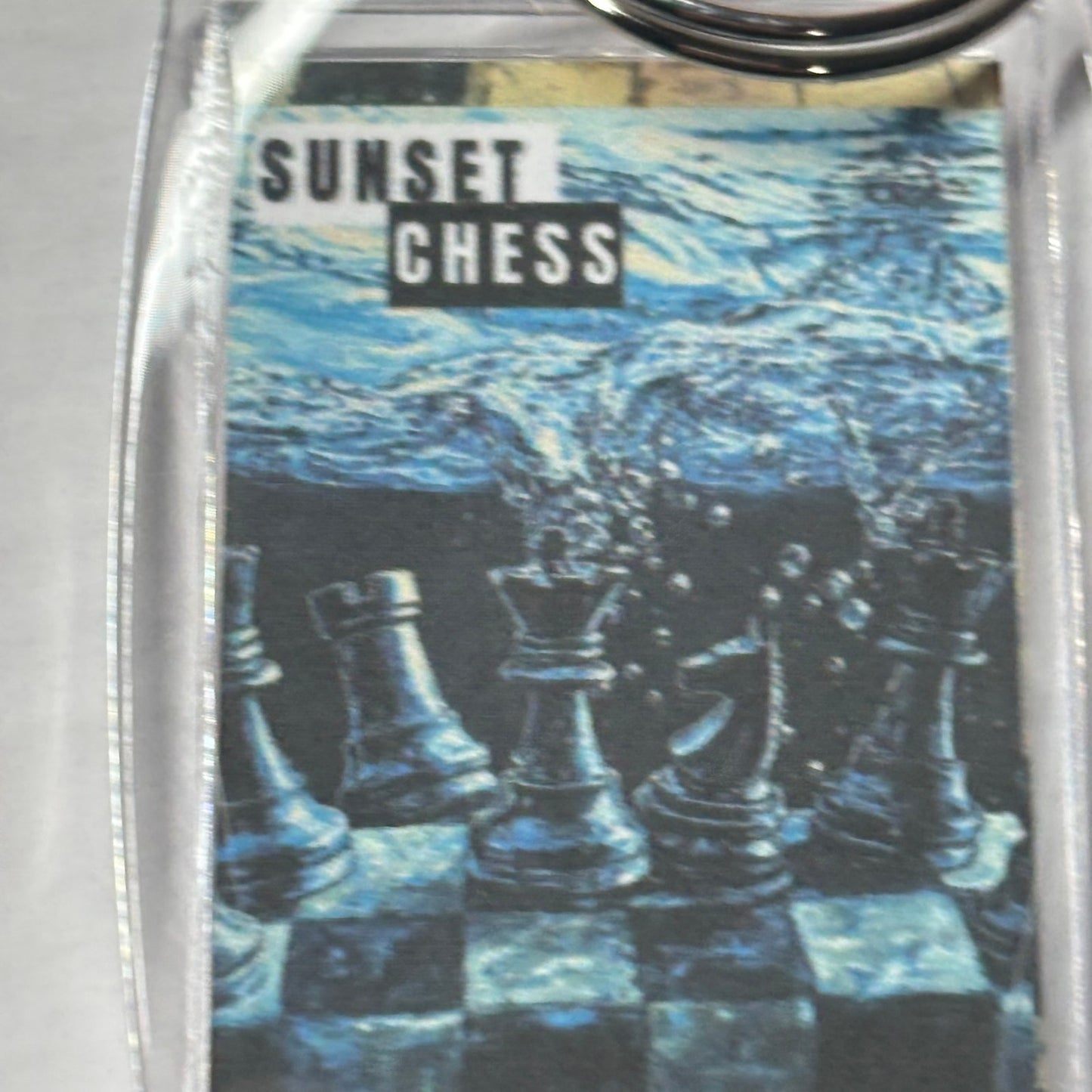Underwater - Chess  Photo Keychain