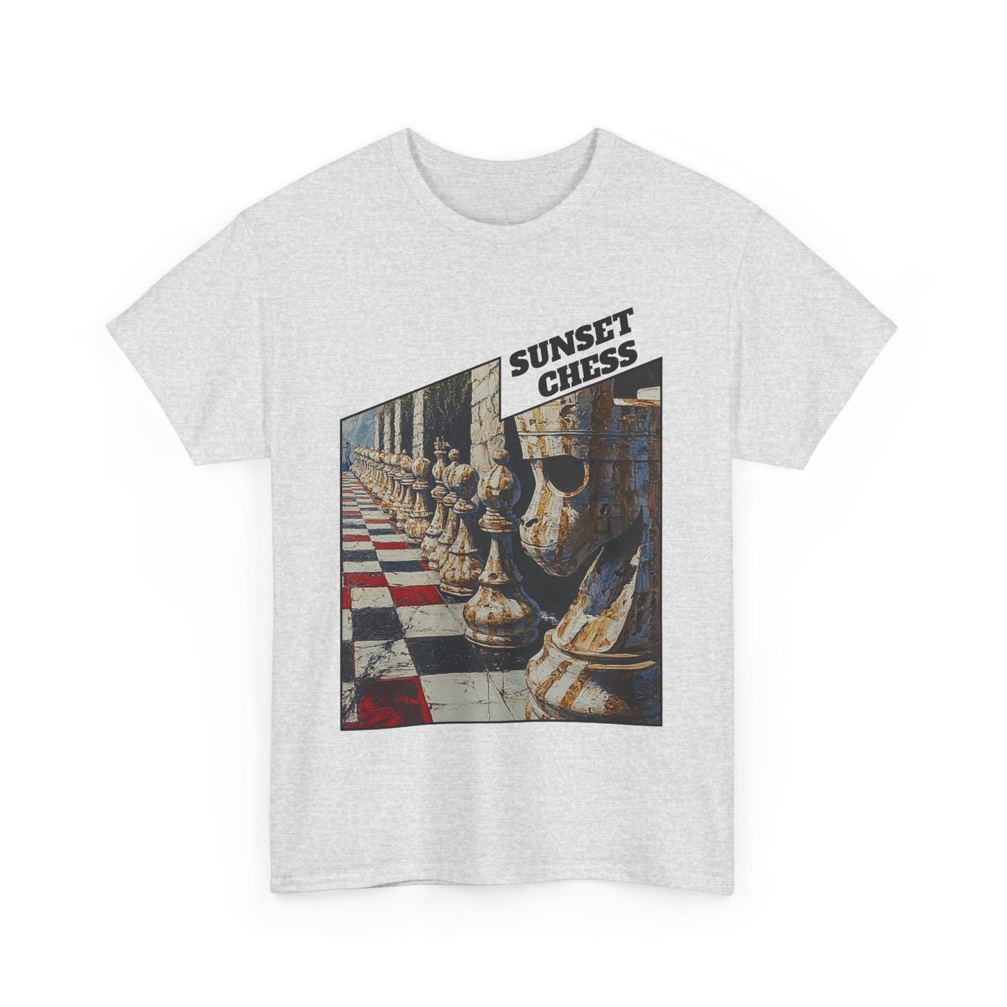 Hold The Line! - White Chess T Shirt