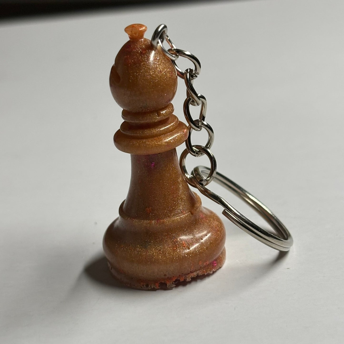 Orang/Brown Bishop - Handmade Resin Keychain